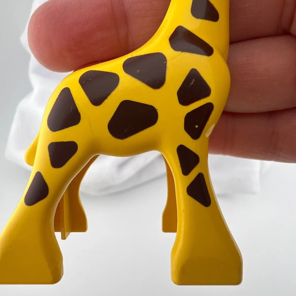 LEGO Giraffe‎ Animal Figure Yellow Brown Safari Zoo Preschool Toy